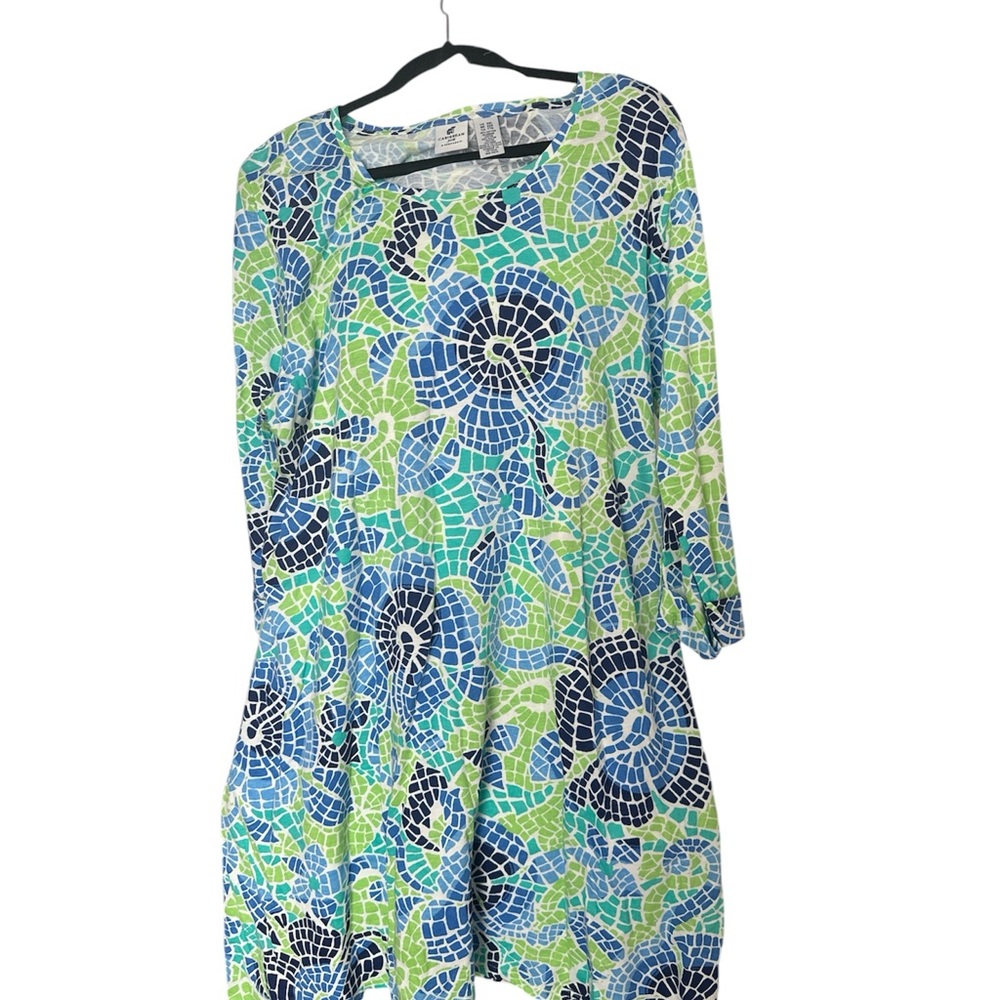 Caribbean Joe plus size XXL mosaic, casual dress new